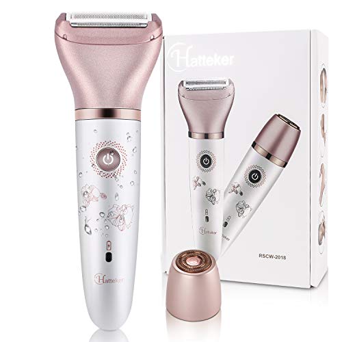 Electric Razor for Women, Tencoz Hair Removal for Women 2 in 1 Wet & Dry Rech...