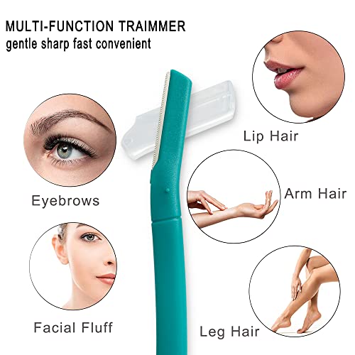 Tenive Eyebrow Razors,6 Pcs Eyebrow Shaper Trimmer Razor Facial Skin Hair Sha...