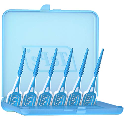 TEPE Dental Floss Picks, Tooth Picks Flossers, Floss Sticks, EasyPicks M/L, B...
