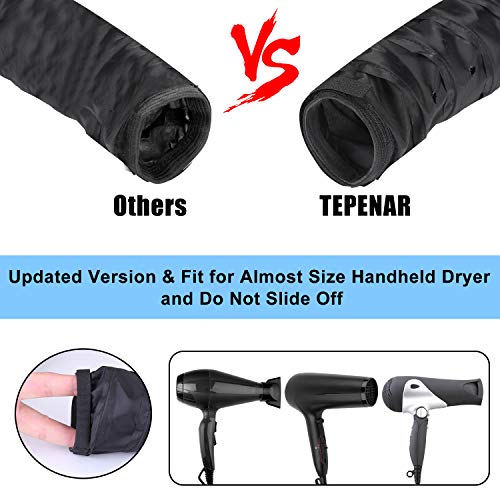 TEPENAR Bonnet Hair Dryer Attachment, Upgraded Soft Adjustable Large Hair Dry...