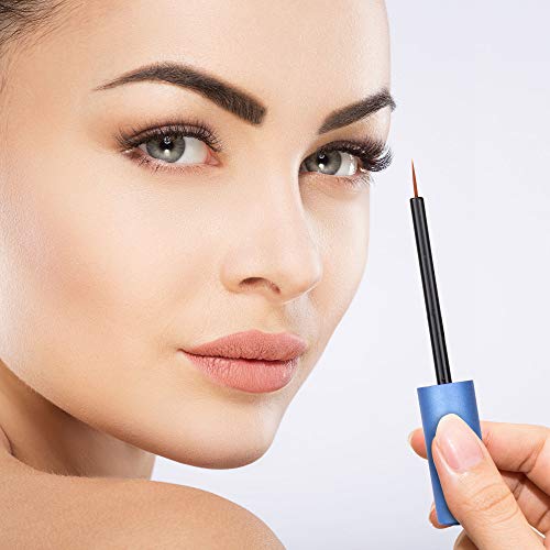 Natural Eyelash Growth Serum and Brow Enhancer to Grow Thicker, Longer Lashes...