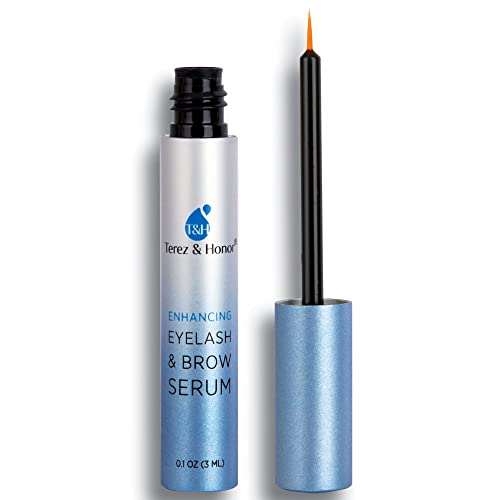 Natural Eyelash Growth Serum and Brow Enhancer to Grow Thicker, Longer Lashes...