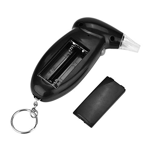 Terisass Breathalyzer Keychain LCD Screen Breath Alcohol Tester Professional-...