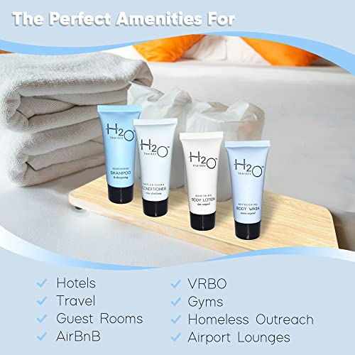 H20 Therapy 0.85 oz. Toiletries Set | 1-Shoppe All-In-Kit Amenities For Hotel...