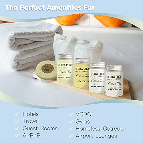 Terra Pure Hotel Soaps and Toiletries Bulk Set | 1-Shoppe All-In-Kit Amenitie...