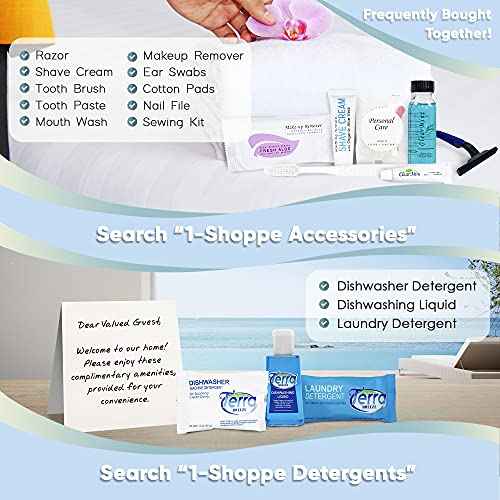 Terra Pure Hotel Soaps and Toiletries Bulk Set | 1-Shoppe All-In-Kit Amenitie...