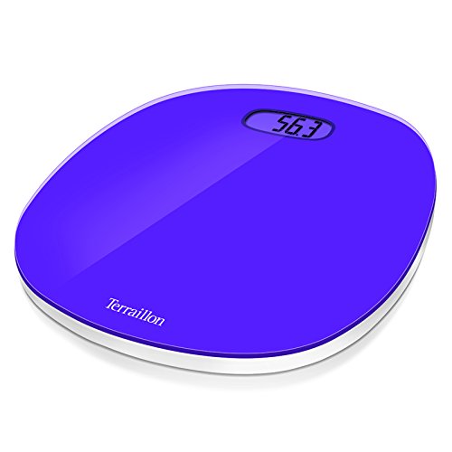 Terraillon Pop Purple Voilet 160kg Capacity Large Bathroom Scale