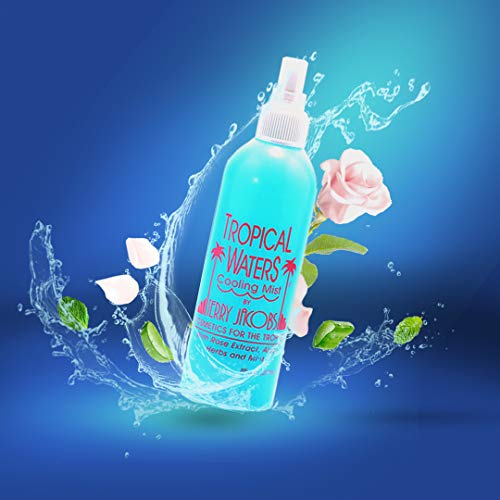 Tropical Waters Rose Water Face Mist Make Up Setting Spray, Non-irritating, C...