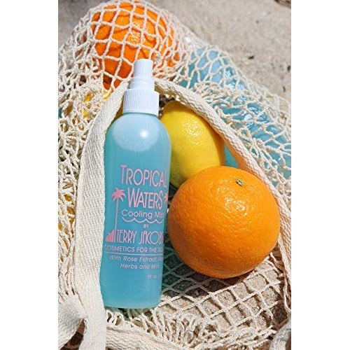 Tropical Waters Rose Water Face Mist Make Up Setting Spray, Non-irritating, C...