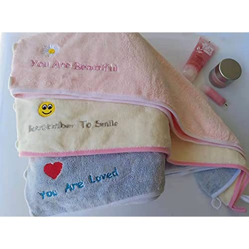 Microfiber Premium Hair Towel Wrap 3 Pack,Super Absorbent, Quick Dry Wet Hair...