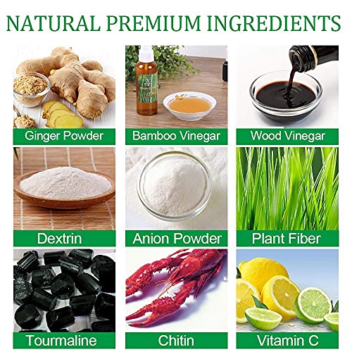 Foot Pads - (60Pads) Ginger Foot Pads for Better Sleep and Anti-Stress Relief...