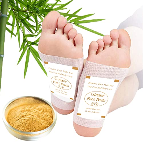 Foot Pads - (60Pads) Ginger Foot Pads for Better Sleep and Anti-Stress Relief...
