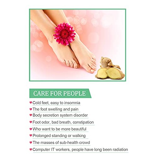 Foot Pads | Ginger Foot Pads for Your Good Feet | Foot and Body Care | Apply,...