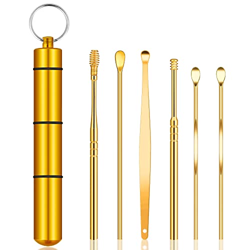 Ear Pick Earwax Removal Kit,Ear Cleansing Tool Set 6-in-1 Ear Wax Removal Kit...