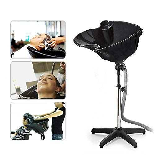 Portable Shampoo Hairdresser Hairdressing Back Workstation Basin Salon Deep S...