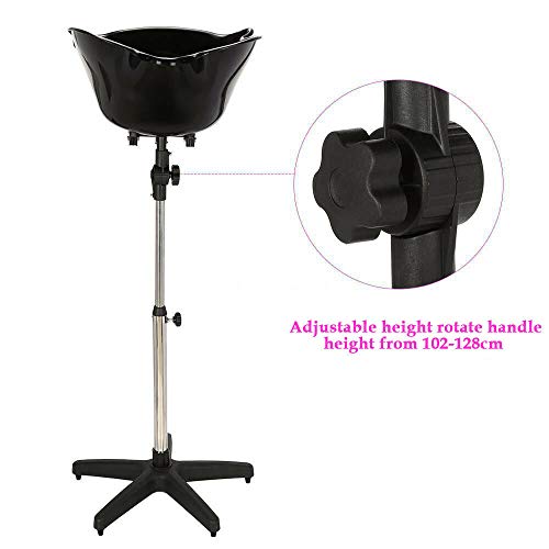 Portable Shampoo Hairdresser Hairdressing Back Workstation Basin Salon Deep S...