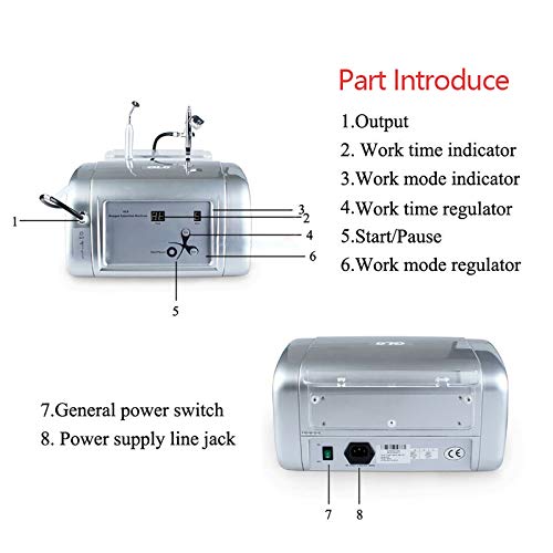 TFCFL 2 in 1 Oxygen Spray Water Injection Machine, Skin Rejuvenation Anti Agi...