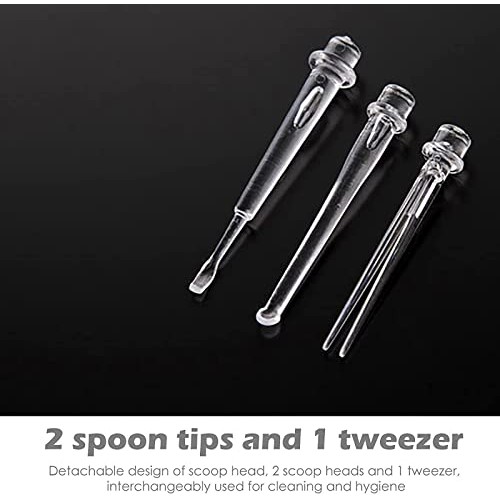 LED Lighting Earwax Remover Tool Removable Luminous Earplugs Earwax Cleaning ...