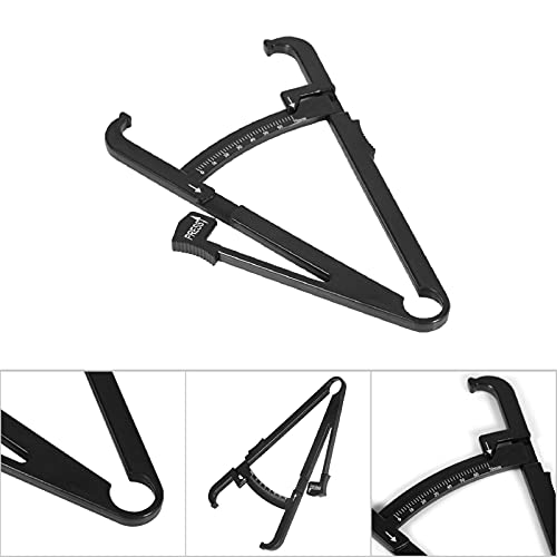 Body Caliper, ABS 16.5 11cm/6.5 4.3inch Body Fat Monitors Slim Guide Skinfold