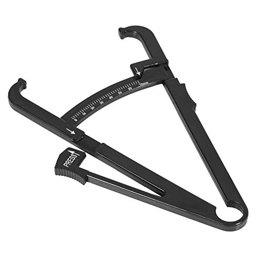 Healthy Body Caliper, 16.5 11cm/6.5 4.3inch ABS 0-70mm Body Fat Monitors