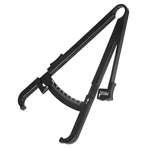 Healthy Body Caliper, 16.5 11cm/6.5 4.3inch ABS 0-70mm Body Fat Monitors