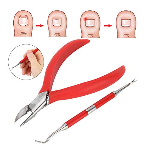 Nail Cutter, Long Grip Not Tired Convenient and Easy To Use Thick Nails Kit C...