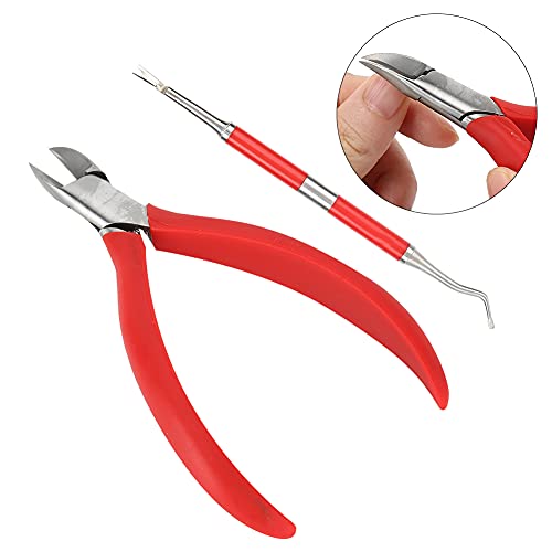Nail Cutter, Long Grip Not Tired Convenient and Easy To Use Thick Nails Kit C...