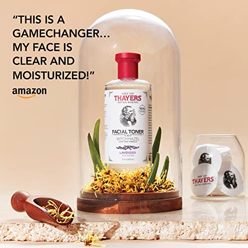 THAYERS Alcohol-Free Lavender Witch Hazel Facial Toner with Aloe Vera Formula...