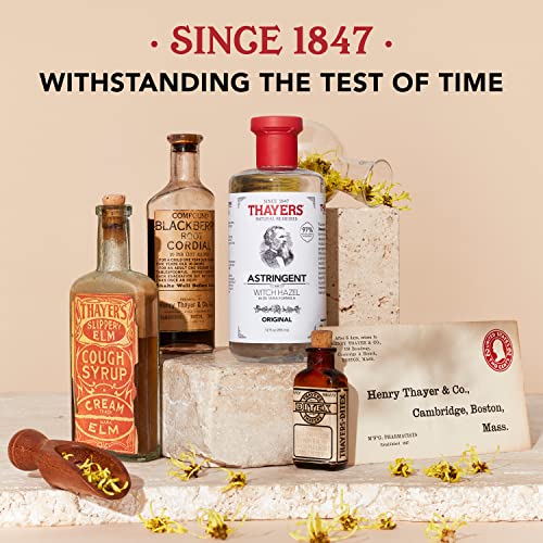 THAYERS Original Witch Hazel Astringent with Aloe Vera, 12 ounce bottle
