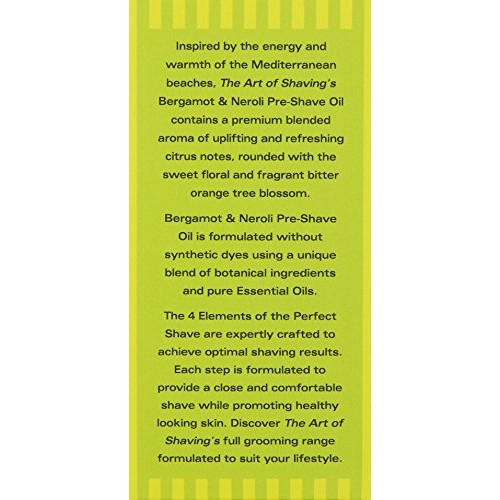 The Art of Shaving Pre Shave Beard Oil - Shaving Oil for Men, Protects Agains...