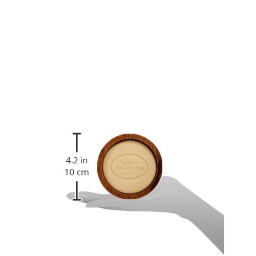 The Art of Shaving Shaving Soap Set - Shave Soap Refill with Wood Shaving Bow...