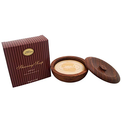 The Art of Shaving Shaving Soap Set - Shave Soap Refill with Wood Shaving Bow...