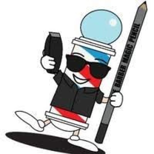 Barber Magic Pencil Supplies Lineup Tool 4 Men Perfect Hairline Over Beard, M...