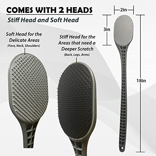The Ultimate Back Scratcher Scalp Massager & All Body Scratcher with a Large ...