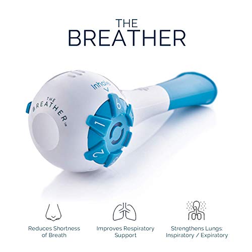 The Breather │ Natural Breathing Lung Recovery Exerciser Trainer for Drug-Fre...