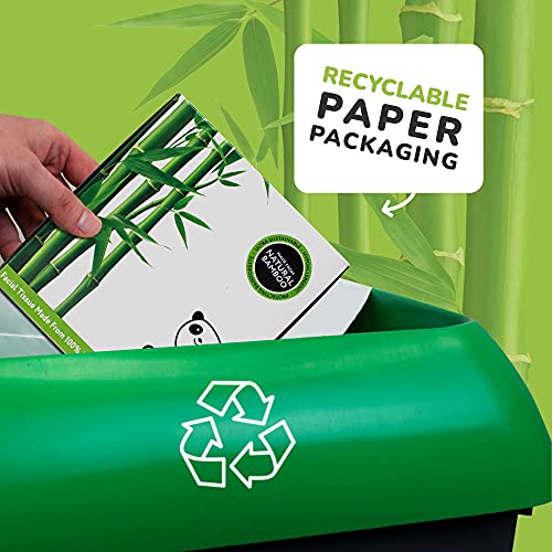 The Cheeky Panda – Bamboo Facial Tissues | Bulk Box of 12 Packs (56 Tissues p...