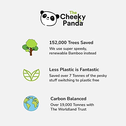 The Cheeky Panda – Bamboo Facial Tissues | Bulk Box of 12 Packs (56 Tissues p...