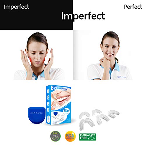 The ConfiDental - Pack of 5 Moldable Mouth Guard for Teeth Grinding Clenching...