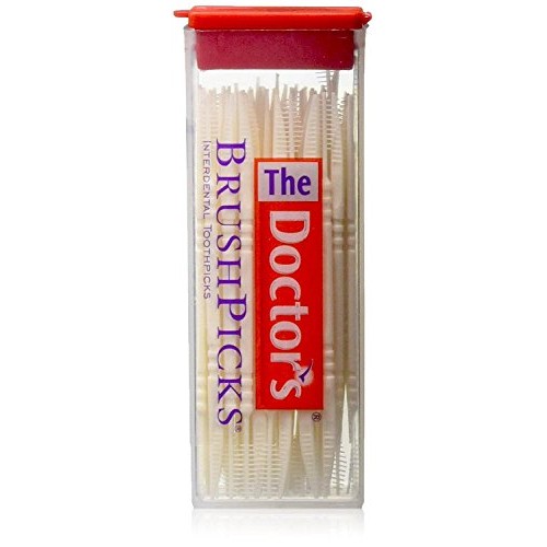 The Doctor's BrushPicks, Interdental Toothpicks, 120-Picks per Pack, (1-Pack)