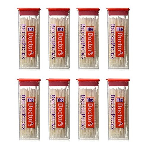 The Doctor's BrushPicks Interdental Toothpicks, 120-Picks per pack (8-Pack)