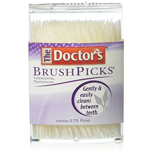 The Doctor's BrushPicks Interdental Toothpicks, 275 pieces per Pack (1-Pack)