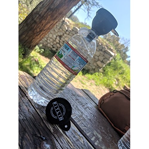 Small & Large 2-Pack Portable Protein Supplement Funnels, Great for Pre-worko...