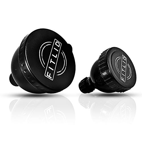 Small & Large 2-Pack Portable Protein Supplement Funnels, Great for Pre-worko...