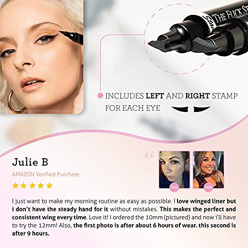 Winged Eyeliner Stamp – The Flick Stick by Lovoir, Easy Cat Eye Stencil Makeu...
