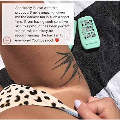 The Fox Tan Originals Pack | Natural Tanning Lotion & Accelerator | Elixir an...