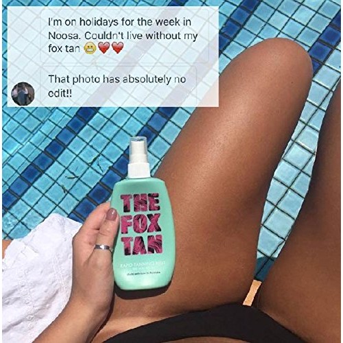 The Fox Tan Originals Pack | Natural Tanning Lotion & Accelerator | Elixir an...