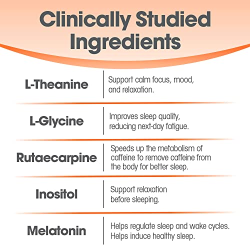 Genius Sleep AID – Smart Sleeping Pills & Adrenal Fatigue Supplement - Relaxa...