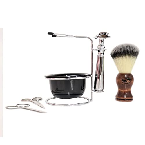 Lemongrass & Eucalyptus Shaving Kits For Men - Includes Shaving Butter, Pre S...