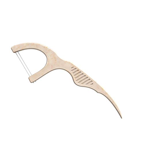 The Humble Co. Natural Dental Floss Picks (200 Count) - Vegan, Eco Friendly, ...
