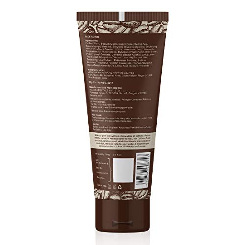 The Man Company Arabica Coffee Scrub for face, Face Exfoliating Scrub (3.4 oz...